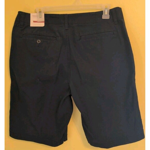New OLD NAVY Broken-In Straight Blue Flat Front Shorts Men's Sz. 34 10” Inseam - Picture 7 of 8